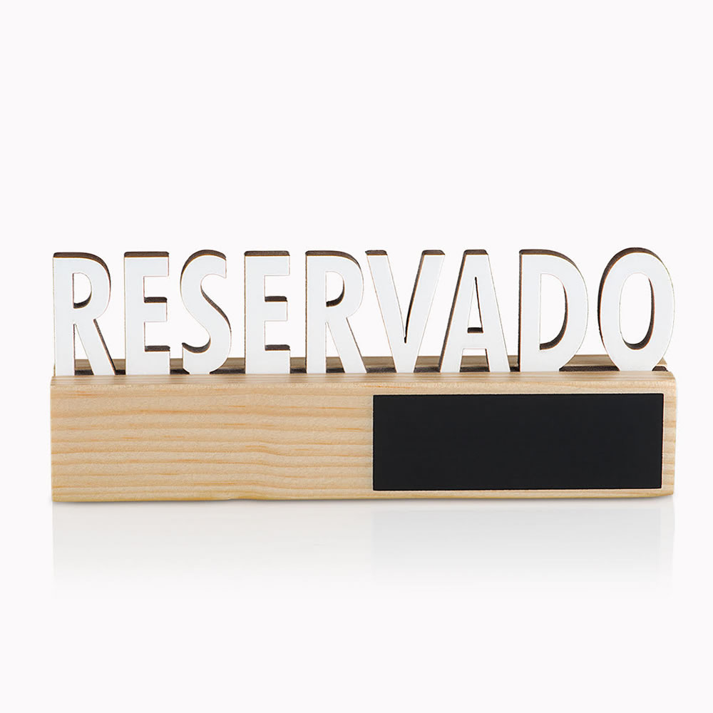 Servilletero de madera con aberturas - LoveMyBar